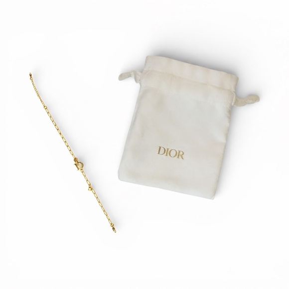 Dior Jewelry - Dior Chain Bracelet in Gold with Crystals